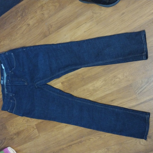 Old Navy straight leg stretch blue jeans - Picture 1 of 7